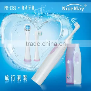 Battery Operated Electric Soft Bristle Adult Toothbrush MR-1381 thumbnail-1