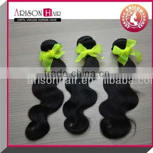 Virgin Unprocessed Mongolian Hair Weave Body Wave thumbnail-1