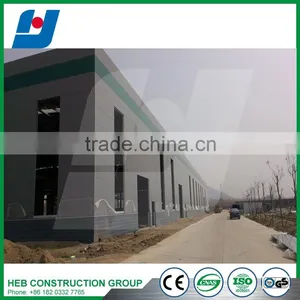 Prefabricated Construction Design Steel Structure Factory Shed thumbnail-4