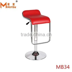 Hot Sale Comfortable Leather Italian Bar Stool Producers thumbnail-1