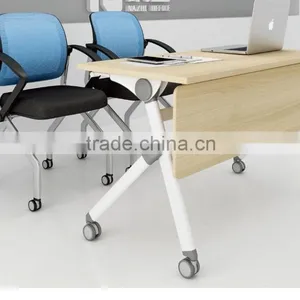 Folding Table With Folding Frame for Training Room thumbnail-1