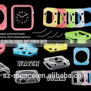 2015 New Arrival Smart Watch Protective Gel Soft TPU Case For Iwatch thumbnail-2