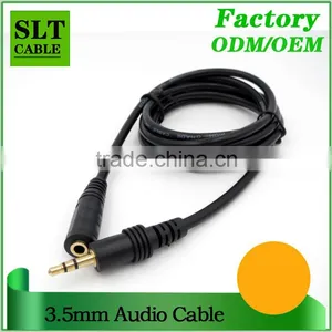 SLT 16 Ft Gold Plated 3.5mm Male to Female Stereo Audio Extension Cable thumbnail-2