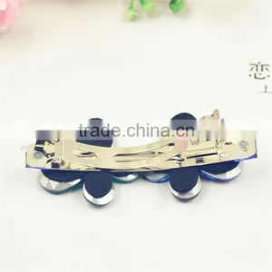 Women Girls Bridal Wedding Crystal Rhinestone Diamante Flower Hair Clip Apparel Accessories Headwear Hair Pin thumbnail-5