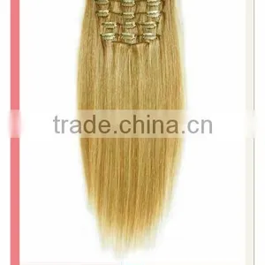 Hot Sell High Quality Clip in Braided Extensions Hair thumbnail-1