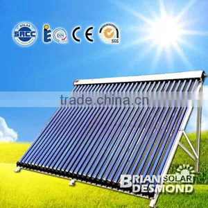 Hot Water Supply Vacuum Tube Heat Pipe Solar Collector thumbnail-1