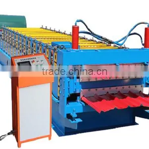 840+850 Double Deck Double Layer Roll Forming Machine thumbnail-2