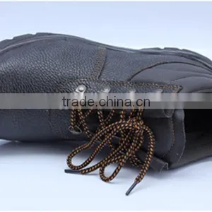 2014 New Leather High Heel Steel Toe Pu Injection Safety Shoes thumbnail-3