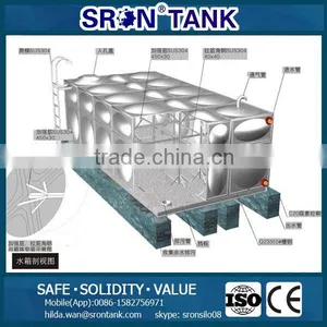 SRON Brand Inox Tank Water Storage With China National Standard thumbnail-3
