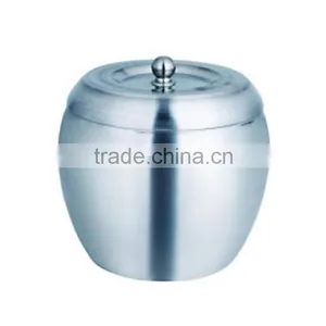 2016 Red Stainless Steel Ice Bucket Wine Ice Bucket for Bar thumbnail-2