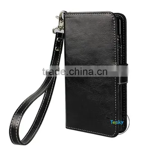 Hot Selling Wallet Leather Case With Hand Scrap for LG G3 thumbnail-2
