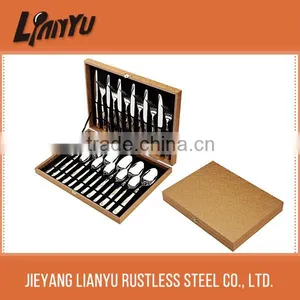 Stainless Steel Spoon Metal Tableware Set thumbnail-1