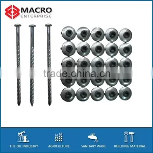 Galvanized Umbrella Head Roofing Nail With Washer thumbnail-1