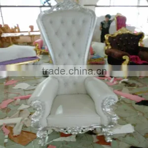 Classic Antique Reproduction Wood Throne Kings Chair Quality Choice thumbnail-5
