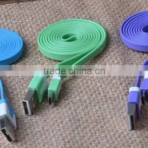 For IPhone USB Cable 100% Original Charger Cable Noodle Design,For Mobile Phone thumbnail-4