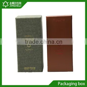High Quality Customized Reusable Perfume Box Pacakaging With Gold Hot Stamping thumbnail-1