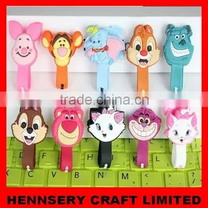 Customized Shape and Logo Soft Pvc Rubber Earphone Cable Holder Quality Choice thumbnail-1