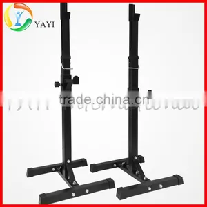 Gym Barbell Power Adjustable Sturdy Steel Squat Rack Quality Choice thumbnail-1