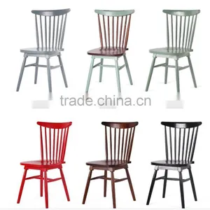 Cafe Restaurant Wood Dining Chair in Dining Room thumbnail-2