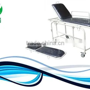 Adjustable Steel Emergency Patient Transport Stretcher Trolley thumbnail-1
