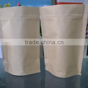 Fashion Custom Size Reclosable Stand Up Pouch Paper Zipper Packing Plastic Bag thumbnail-4