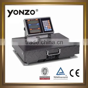 Yonzo 500kg Wireless Weighing Scale With Checkered Pan thumbnail-1