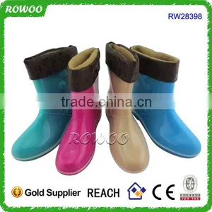 Women pu Pvc Boot, Pvc Thigh High Boots, Pvc Knee High Boots thumbnail-2