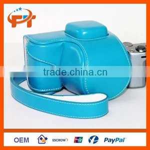 New Fashion Pu Leather Camera Bag for NEX5R NEX5T 16-50mm Lens thumbnail-3