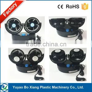 DC 24V Car Fan With Plastic Two Head Roating 360 Degree Car Air Cooling Fan in High Quality thumbnail-2