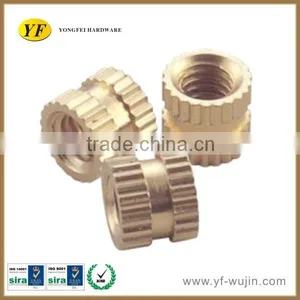 China Supply Custom Factory Turning Knurled Nut Inserts thumbnail-1