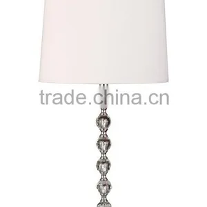 Stacked Crystal Orb Table Lamp thumbnail-1