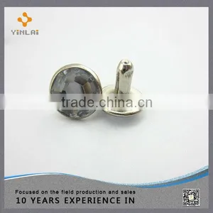 Crystal Rhinestone Rivet for Leather thumbnail-1