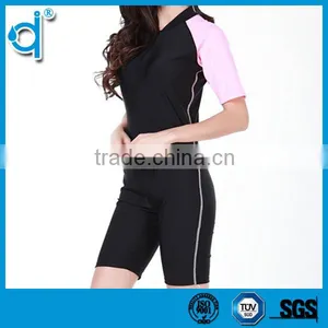 Close-fitting Anti-bacterial Zipper Black and Blue Jumpsuits Neoprene Wetsuits thumbnail-6