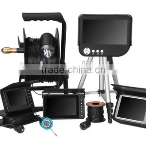 150m/100m/50m Underwater Fishing Finder Camera 5'' 1080P HD Video Fishing Finder Camera Work in Dark Field thumbnail-1