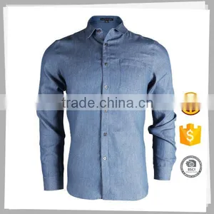 Wholesale Clothing Top-end Fitness Cotton Designer Shirt thumbnail-1