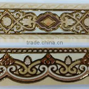 Porcelain Golden Decorative Border 300x60MM/300x70MM thumbnail-1