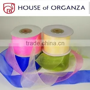 Beautiful Colored Organza Ribbon for Decoration thumbnail-1