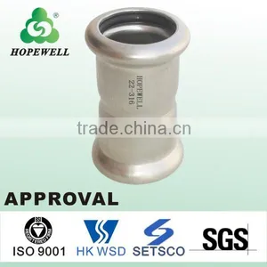 Approval Stainless Steel Press Fitting Elbow With Competitive Price thumbnail-1