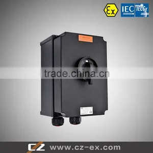 IECEx and ATEX Certified Explosion-proof GRP 25A 40A 80A 180A Safety Switch for Zone 1 2 21 22 thumbnail-1