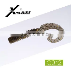 40mm 0.5g,50mm 1.2g,75mm 3.7g Saltwater Worm Lures thumbnail-1