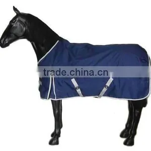 Navy Waterproof Horse Rugs thumbnail-1