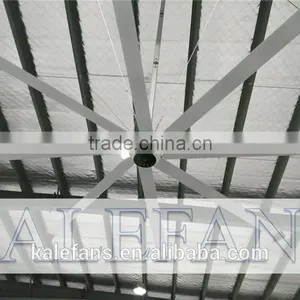 Steel Beam Mounted High Quality Brushless DC Ceiling Fan thumbnail-1