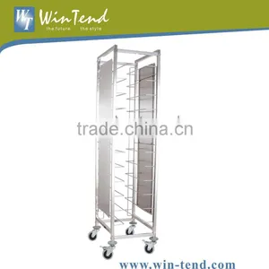 Stainless Steel 12-Tier Bakery Tray Trolley thumbnail-1