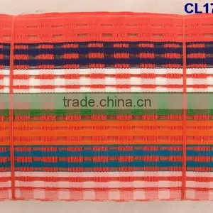 CL17-60 2016 Top Sale Colorful Line African High Quality New Aso Oke Headtie Colorful Aso Oke Headtie thumbnail-1