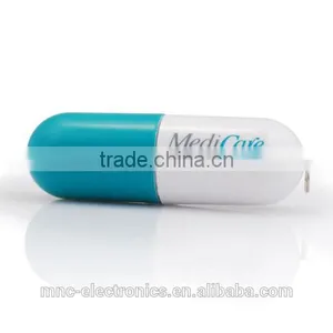 Medicine Promotional Gift Plastic Material Personalized Logo Brand Printing Pill Shaped Usb Flash Memory Pen Drive Supplier's Choice thumbnail-3