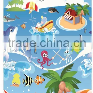 Fold Slippery Can Roll Many Patterns Colorful Baby Play Mat thumbnail-1