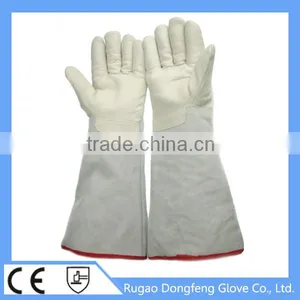 Top Quality LN2 Cowhide Grain Leather Industrial Leather Hand Gloves thumbnail-2