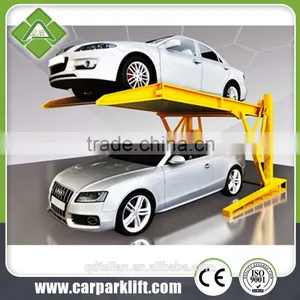 2 Post 2cars Parking Lift System thumbnail-1