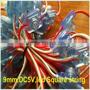 2016 Promotion RGB or Single Color Wedding Party Outdoor Solar String 9mm 50leds Christmas Light thumbnail-1