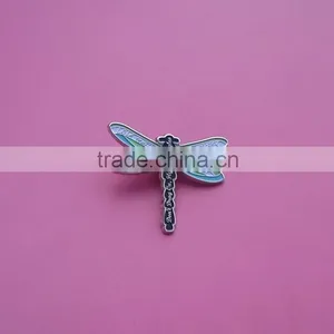 Customized Soft Enamel Dragonfly Metal Keychains thumbnail-1